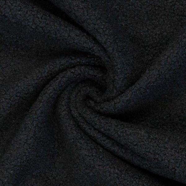 Teddy Boucle Kodiak Schwarz von Swafing